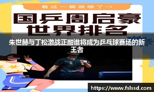 朱世赫与丁松激战正酣谁将成为乒乓球赛场的新王者